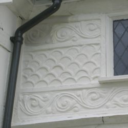 Pargeting repair to historic building essex