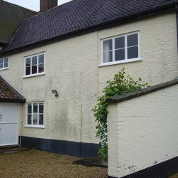 lath and haired chalk render suffolk