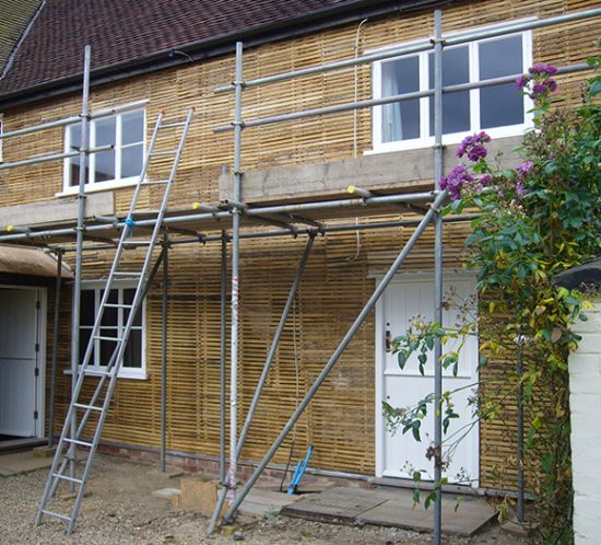 lath and haired chalk render suffolk