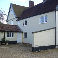 lath and haired chalk render suffolk