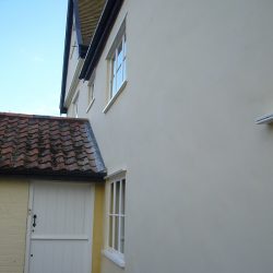 lath and haired chalk render suffolk